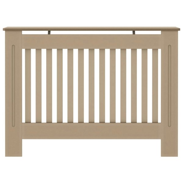 Berkfield Radiator Cover 112x19x81 cm MDF