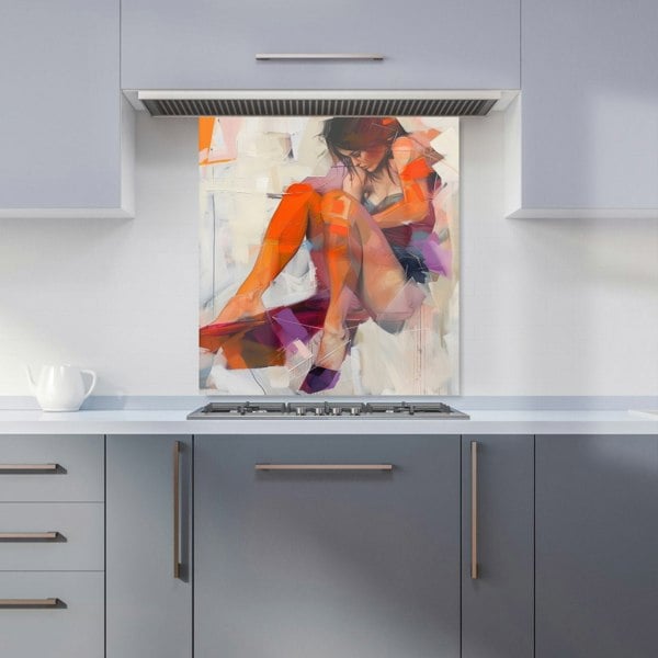 Warren Reed - Designer Poised In Reflection Kitchen Splashback