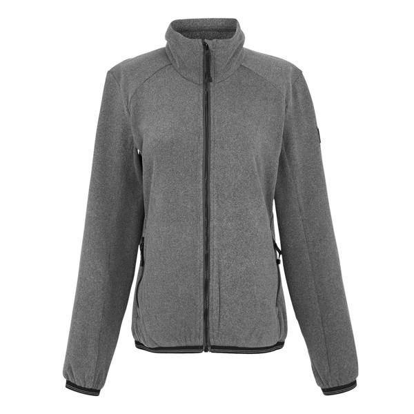 Regatta Womens/Ladies Bayhill Zipped Fleece Jacket - Seal Grey - 