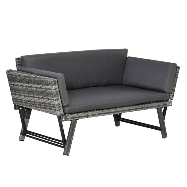Rattan Loveseat