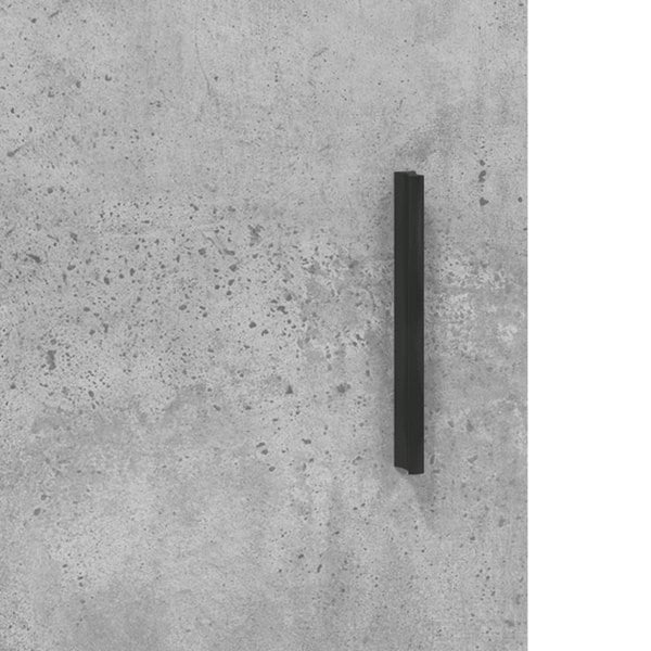 Berkfield Highboard Concrete Grey 69.5x34x180 cm Engineered Wood