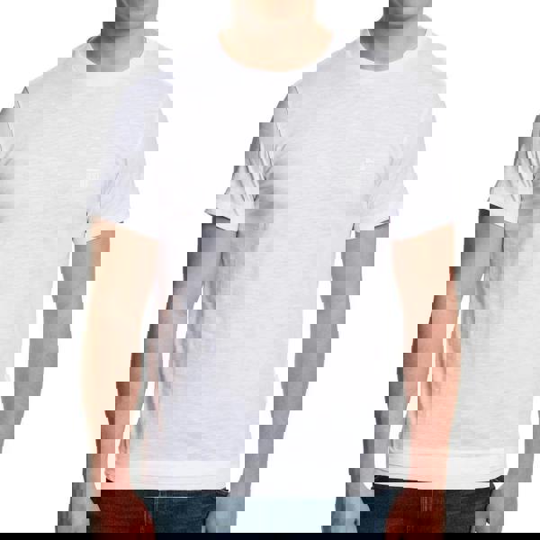 Diesel Unisex Adult Tonal Logo T-Shirt - White - 