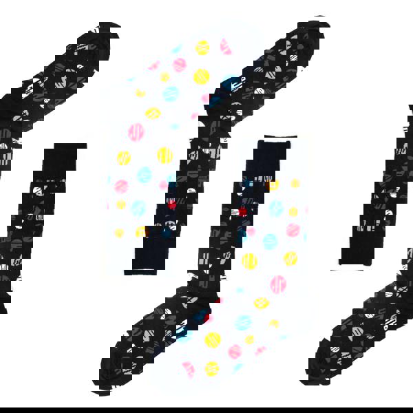 Jemsox Line Spot Design Mens Socks – Organic Cotton Crew