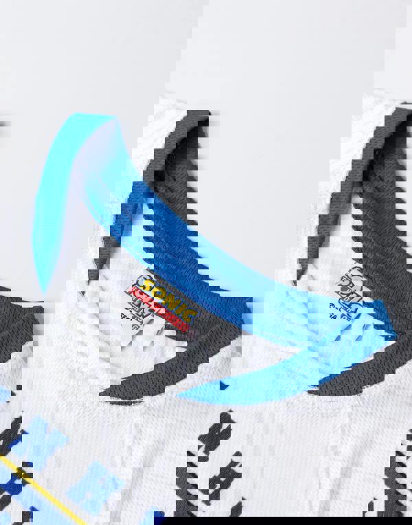 Sonic the Hedgehog Boys White Greenhill League Football Kit