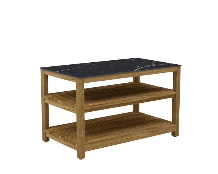 Ocean Designs Avellino Teak Outdoor Kitchen Set 4