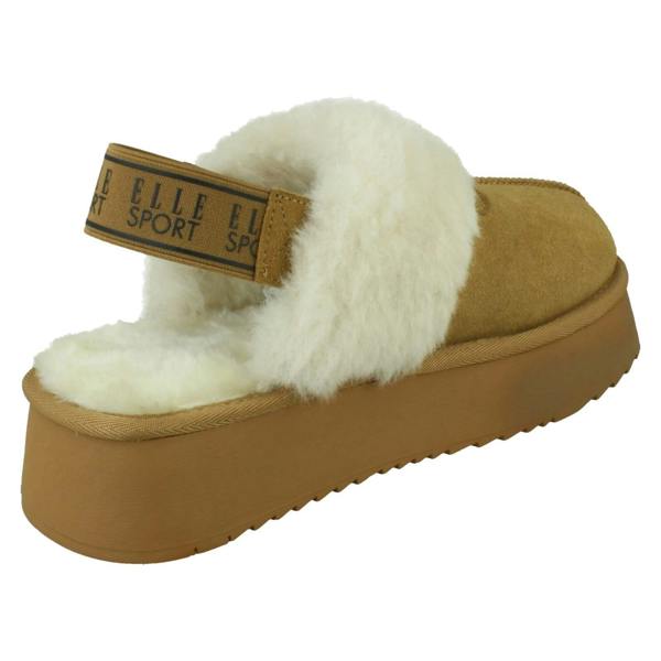 Elle Sport Ladies Elle Sport Chunky Slipper Shoes F4479