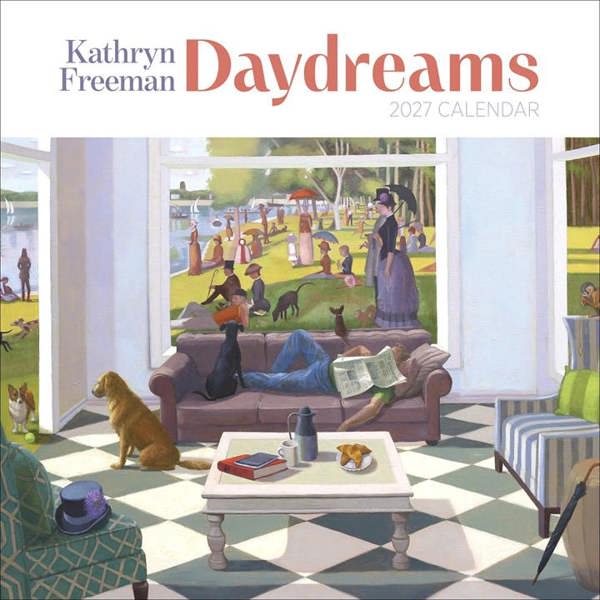Kathryn Freeman Daydreams Calendar 2027, Wall Calendars, Month To View, Art, Gift