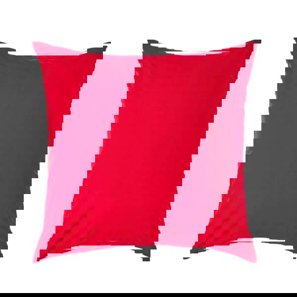 HOMESCAPES Crisp & Cool 200 TC Egyptian Cotton Percale Housewife Pillowcase, European Size