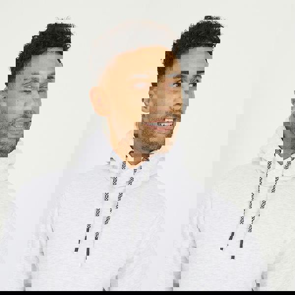 Brave Soul Ecru Hoodie With Kangaroo Pocket - Ecru Image 4