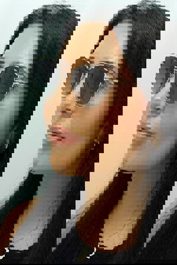 INVU Sunglasses B1119 B Gold Grey Polarized