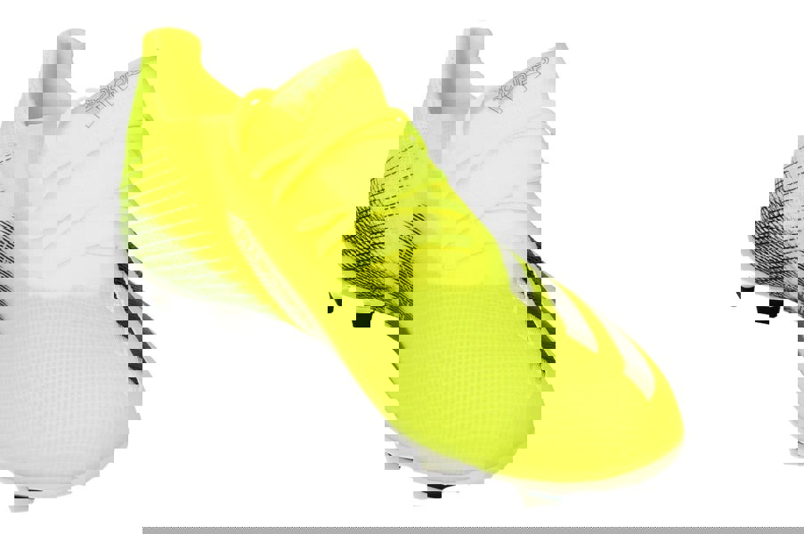 Adidas X Ghosted.1 FG Junior Football Boots  FW6955 - Yellow Black White Fw6955 - Photo 3