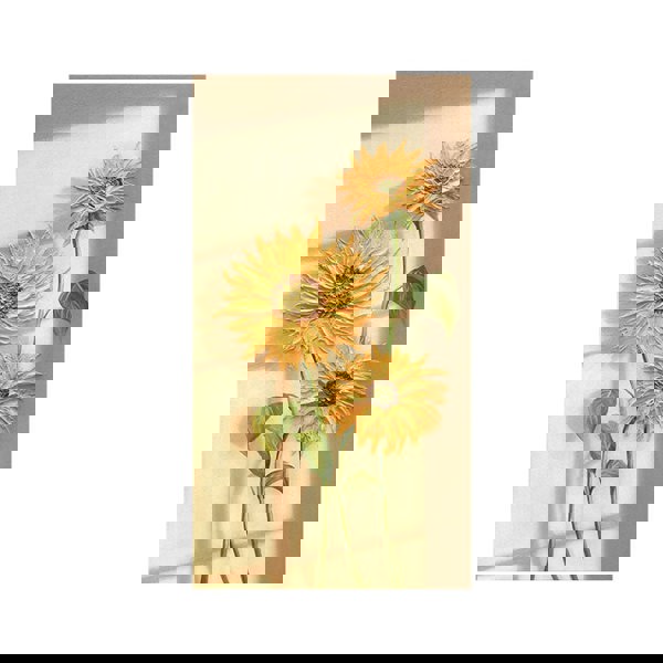 Sunflowers Leaves Framed Wall Art Print Multiple Size-Rit Concept-Rit Concept