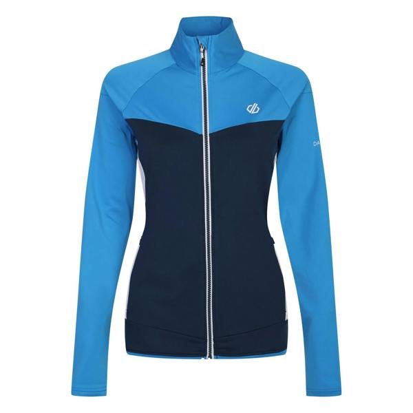 Dare 2B Womens/Ladies Elation II Core Stretch Recycled Fleece - Moonlight Denim/Swedish Blue - 