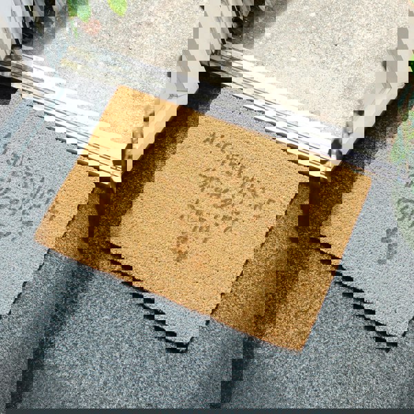 Personalised Memento Company Personalised Approved By The Pet Rectangle Indoor Doormat