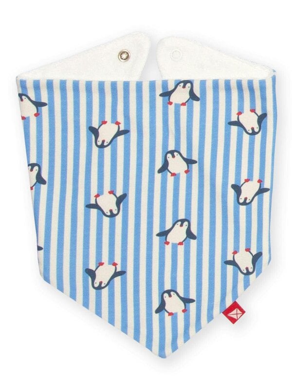 Kite Baby Organic Penguin Parade Bib