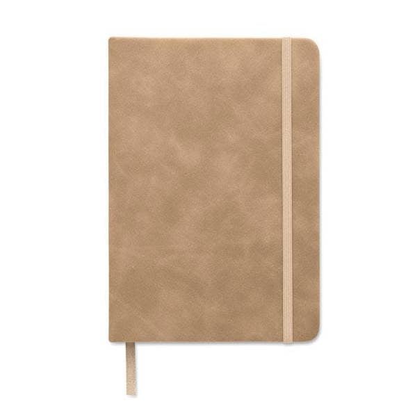 MidOcean Tine Smokey PU A5 Notebook - Khaki Brown - 