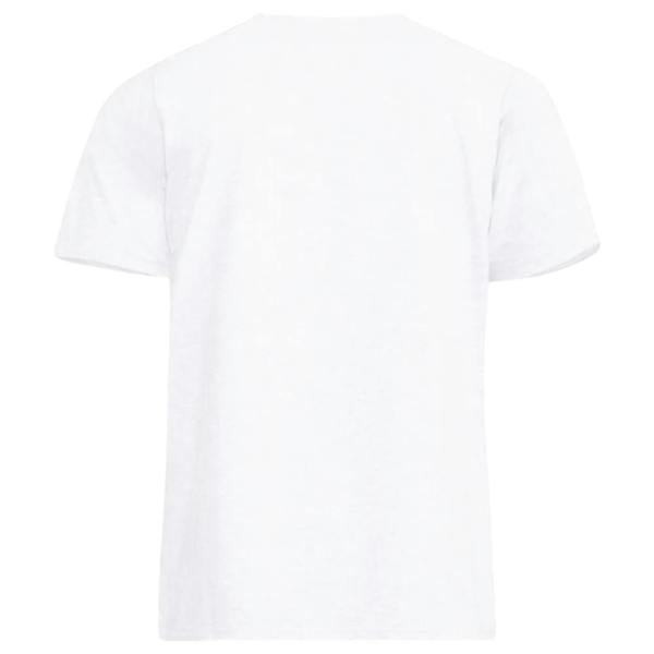 Duke Mens Smartly Combed Cotton Kingsize T-Shirt (Pack of 5) - White - 