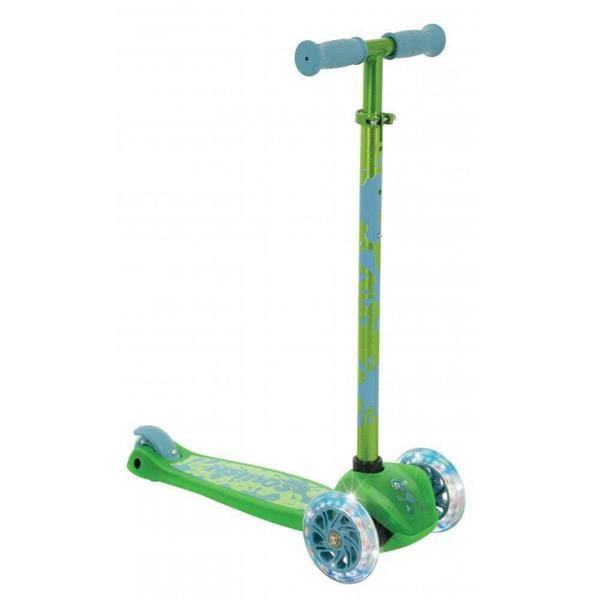 Squish Mini Flex LED Tilt Scooter - Green