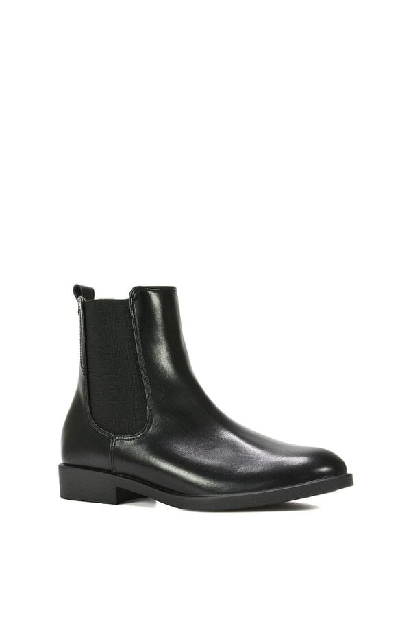 XY LONDON Chelsea Flatform Ankle Boots Pull On