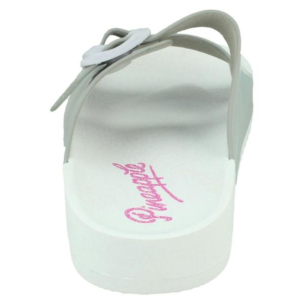Pineapple Girls Pineapple Hologram Mule Sandals/Sliders H1119