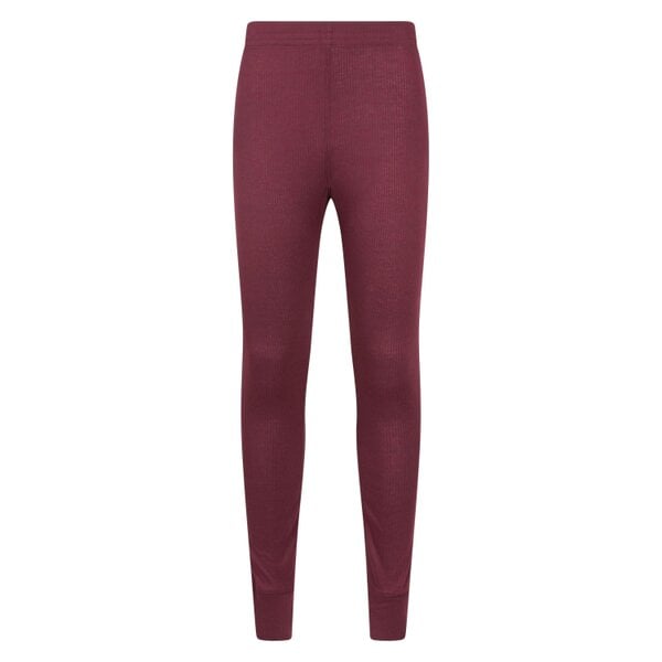 Mountain Warehouse Mens Talus Base Layer Bottoms - Burgundy