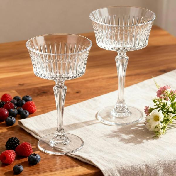 "Broadway" Cocktail saucers - Set of 2