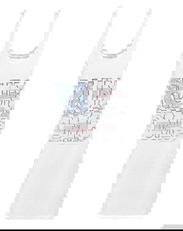 Vanilla Underground Amplified Clothing Womens Grey Run Dmc Diamante Vest