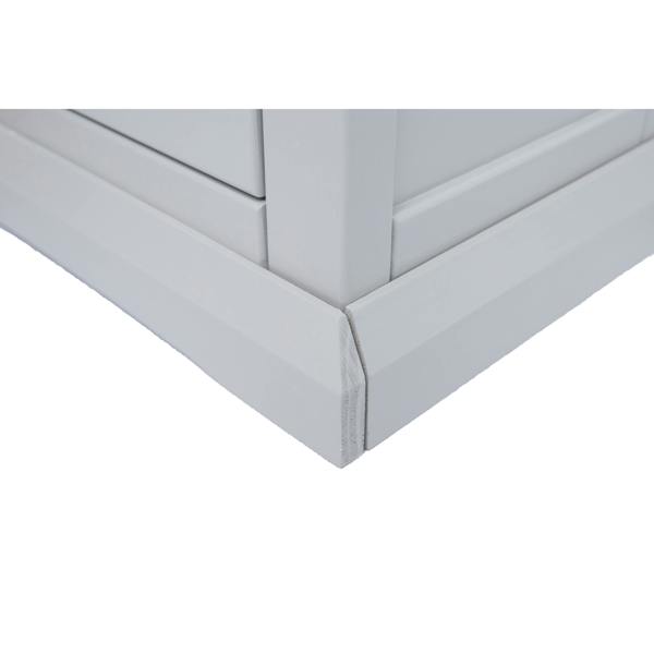 Cabinet Bits Loreo 5 Drawer Chest of Drawers Chrome Knob