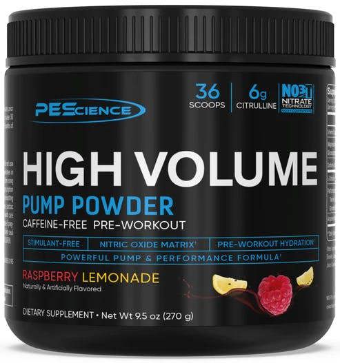 PEScience High Volume (New Formula), Raspberry Lemonade - 270g