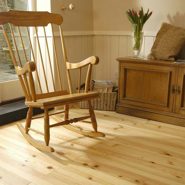 Snowdon Timber Maritime Pine Floorboards (T) 21mm (W) 120mm (L) 2.0m