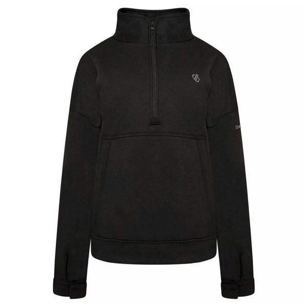 Dare 2B Womens/Ladies Laura Whitmore Recoup II Half Zip Sweatshirt - Black - 