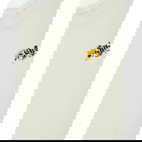 Rhude International Racing Logo T-Shirt   in  White