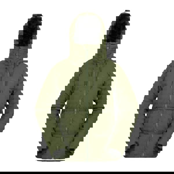 Mountain Warehouse Womens/Ladies Cosy Extreme Short Down Jacket - Khaki Green