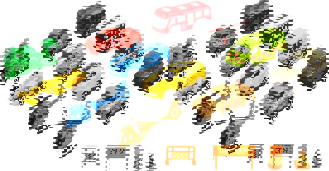 deAO Toys Transporter Truck Carrycase for Cars Play Set