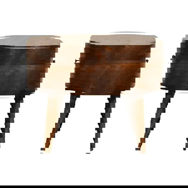 Artisan Furniture Mini Chestnut Rounded Coffee Table