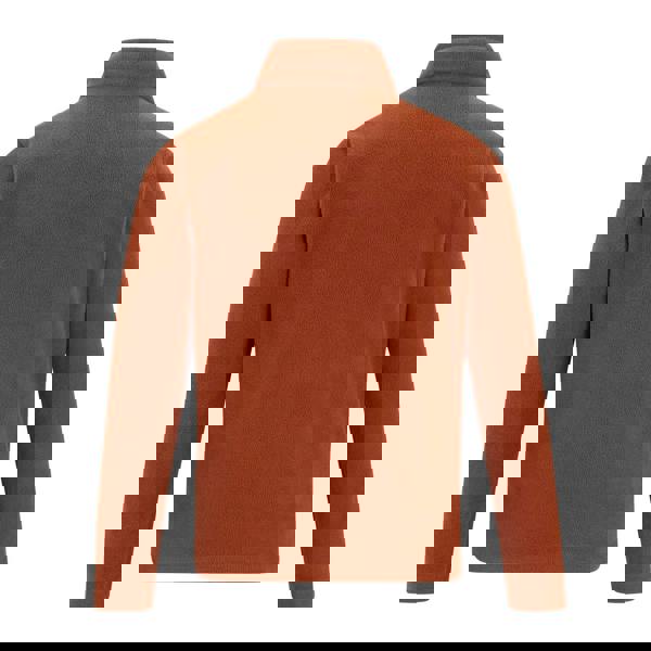 Regatta Great Outdoors Childrens/Kids Hot Shot II Half Zip Fleece Top - Brick - 