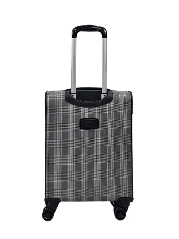 Eagle Luggage Soft Shell Cabin Suitcase 55 x 37 x 20 cm Lightweight Luggage Suitable for Easyjet, Ryanair