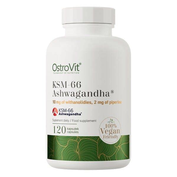 OstroVit KSM-66 Ashwagandha - 120 caps