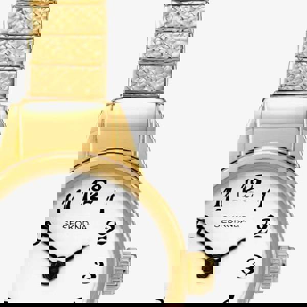 Sekonda Easy Reader Gold Plated Expandable Watch 4474