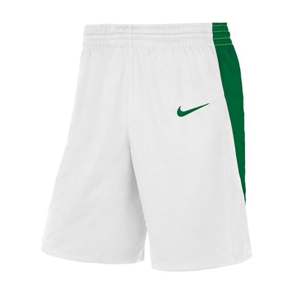 Nike Mens Basketball Shorts - White/Green - 