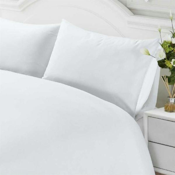 T-400 White Duvet Cover Set