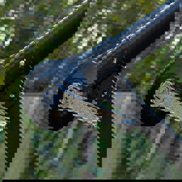 Samuel Alexander 3m Cantilever Banana Garden Parasol in Black with Crank Handle and Parasol Base Weights Included