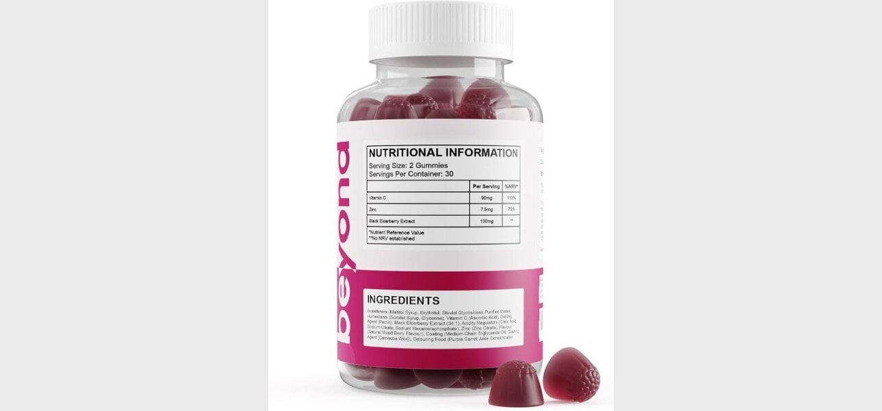 Beyond Shakers Elderberry Gummies