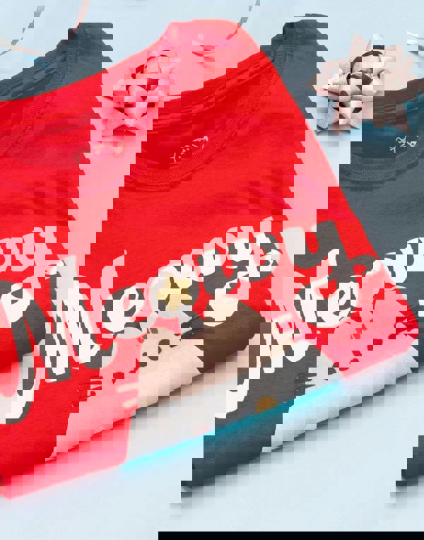 Pusheen Womens Red Pusheen The Cat Short Sleeved T-Shirt