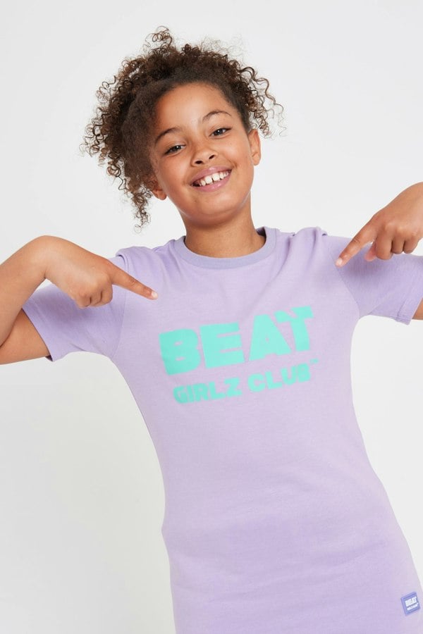 Beat Girlz Club Signature T-Shirt - Lilac