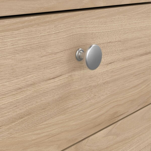 Wyld Haus Gossmere Hickory Oak Effect Office Desk 3 Drawers