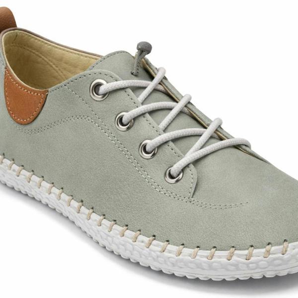 Mod Comfys GWEN Casual Shoes Casual Shoes   in  Mint Greem
