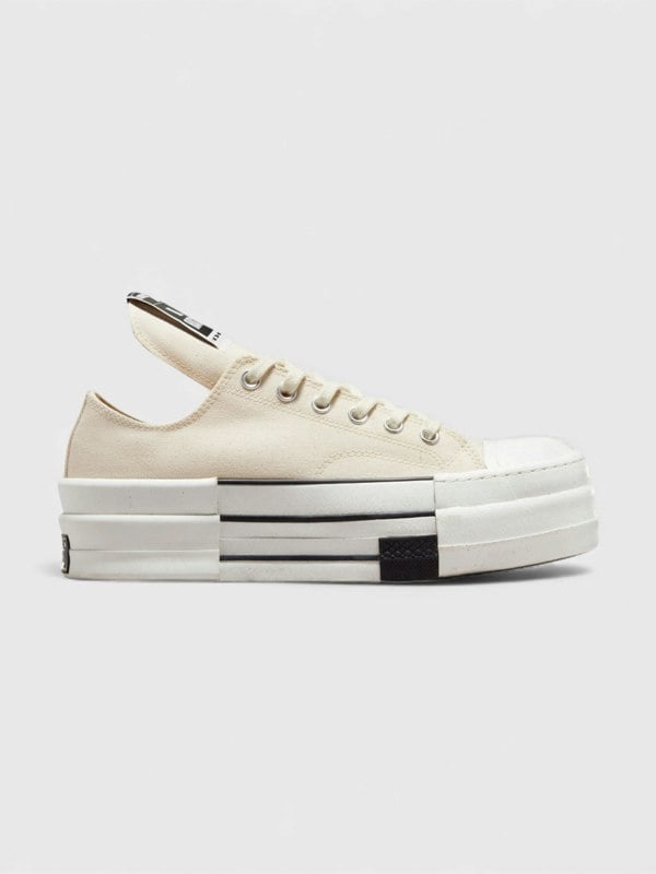 Converse Rick Owens Drkshdw X Converse Dbl Drkstar Ox Low