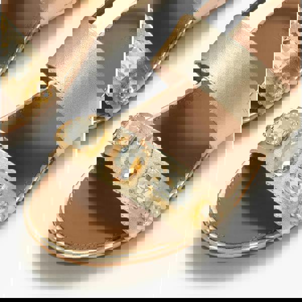 FitFlop FitFlop GRACIE ULTRA Womens Ankle Strap Sandals Platino