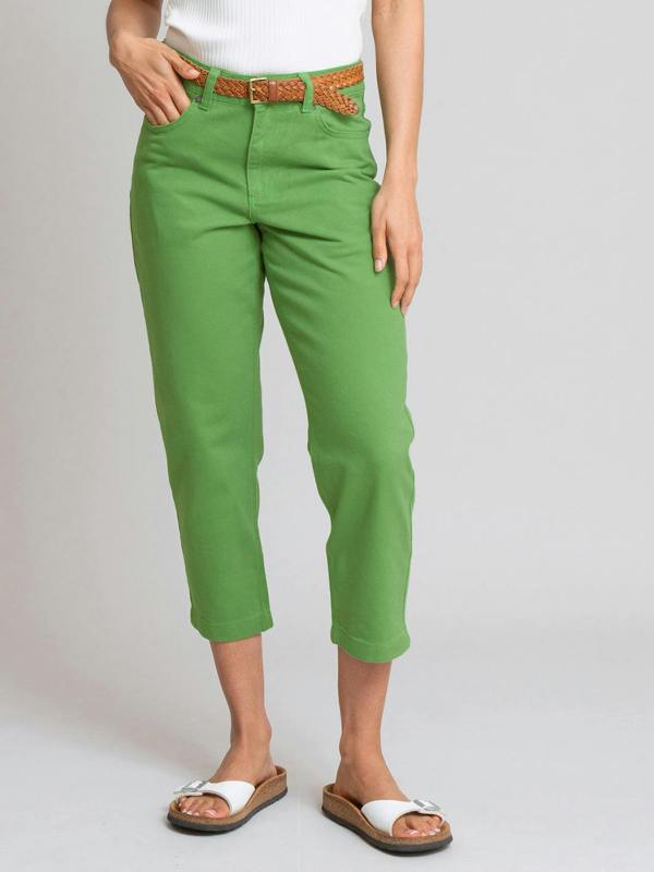 Kite Womens Organic Newton Cropped Straight Leg Jeans Ivy
